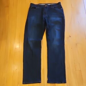 Lee Men's Straight Fit Navy Jeans